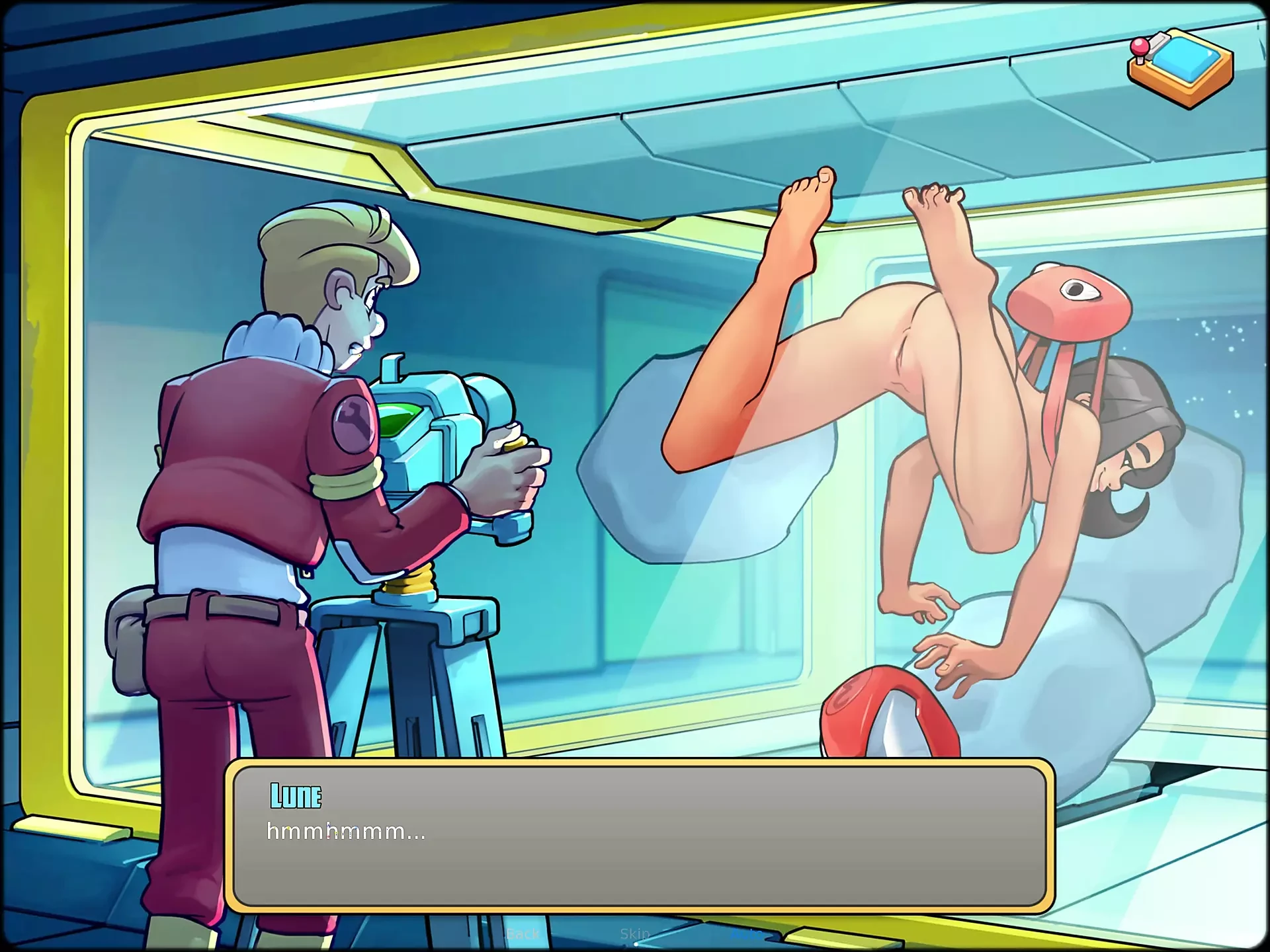 Let's Play - Space Rescue: Code Pink, holo-pictures de Lune
