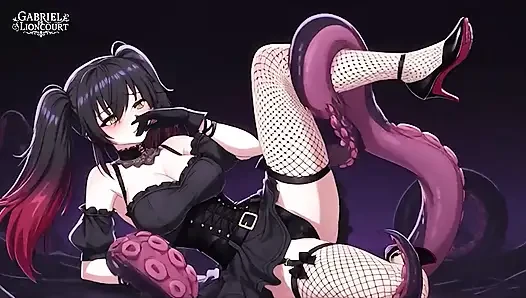 The "Thousand" Monster and Goth Girls 1  - Dark Hentai Fantasy