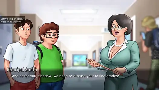 Летняя сага, 1-й день в колледже