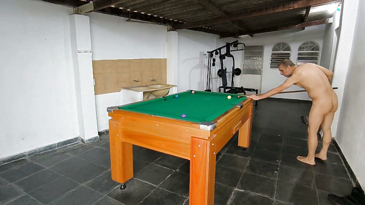 Guy Playing Naked