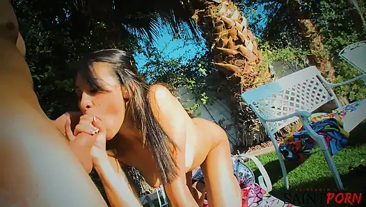 Jayden Lee Gets a Messy Cumshot to Her Pussy After Getting Fucked Hard