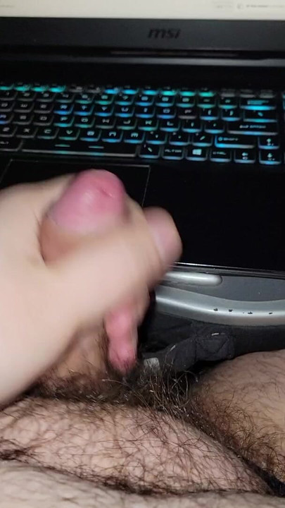 stroking my dick