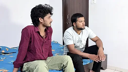 In friendship, the boy gave his wife to his friend.