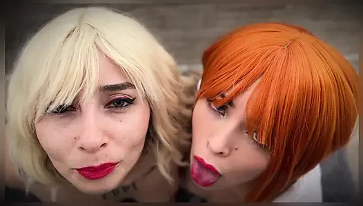 Anitta Miller ve Sweet Kimmi Ateşli Lezbiyen Karşılaşması Yaşıyor - Vagina ve Yoğun Popos Yemekleri