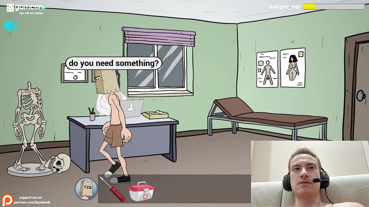 FuckerMen Hospital – Big Tits Nurse Sucks My Huge Cock  Adult Game Playthrough