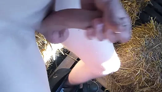 Belgian porn video – Young boy masturbating outdoor