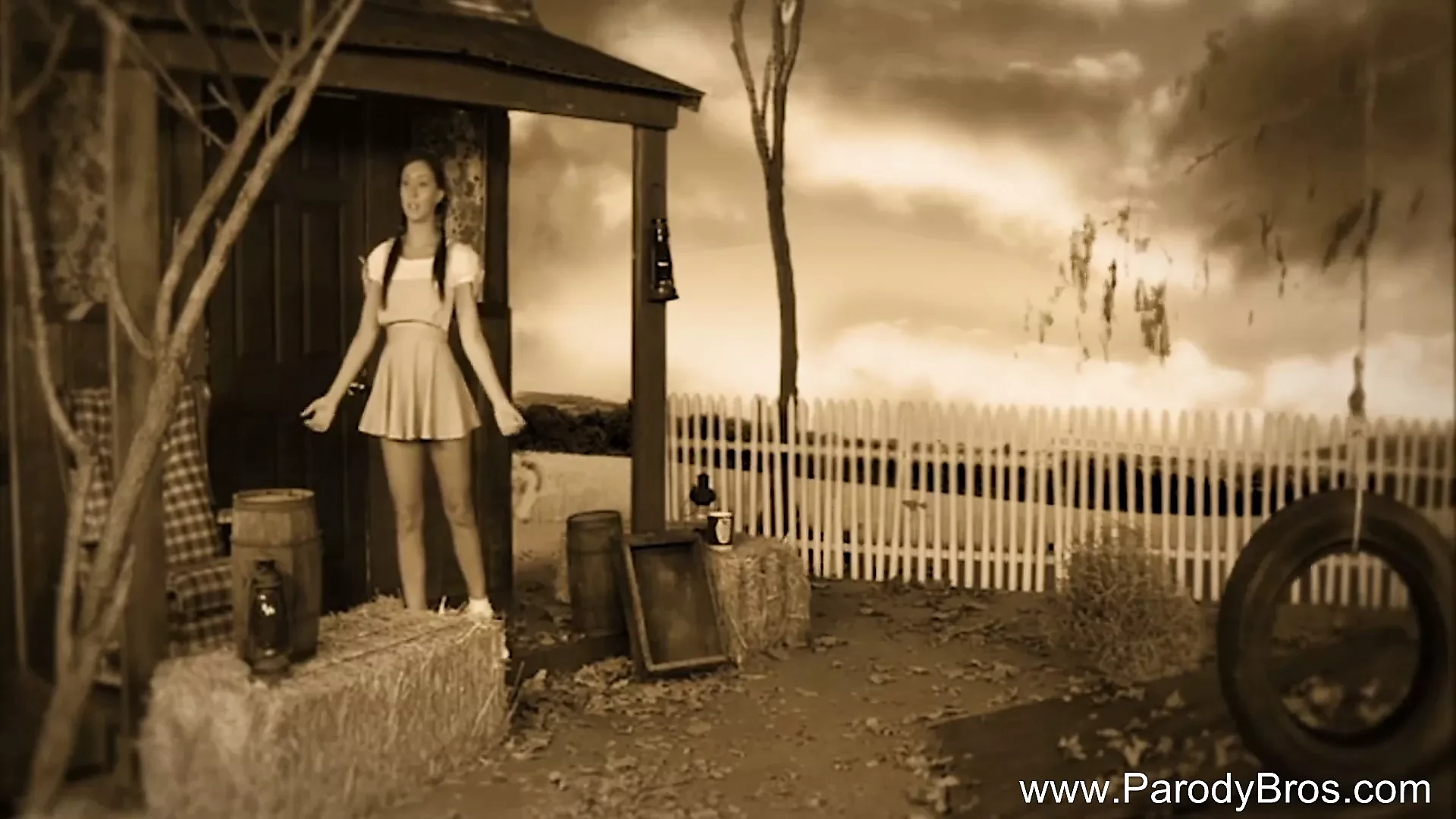 Old Time Kansas Blowjob Parody With Relaxing Sex Moment