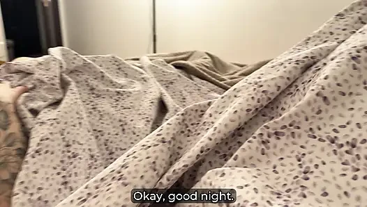 Step Mom Step Son Taboo Vacation - Husband Ditches Train, They Share Bed & Explode in Morning Passion