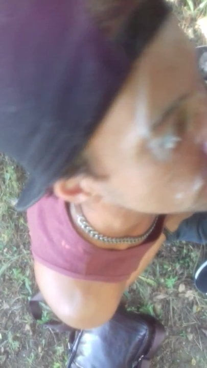 Young boy public blowjob and huge cumshot facial