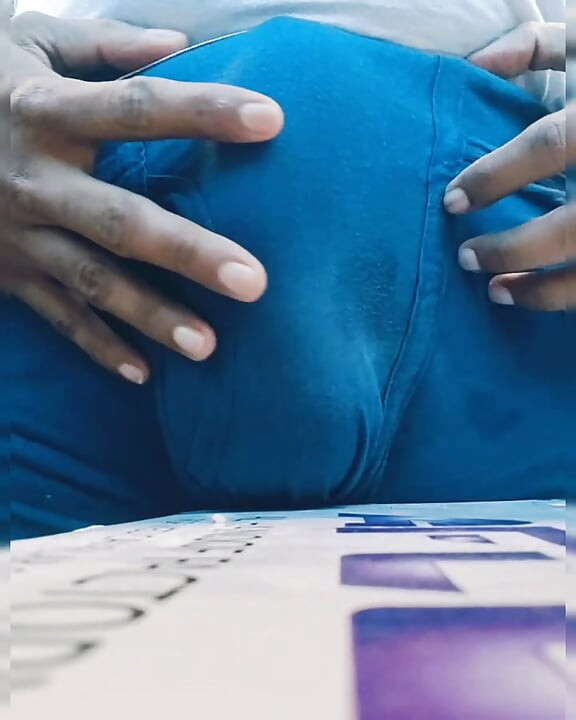 Black sexy cock cum shot
