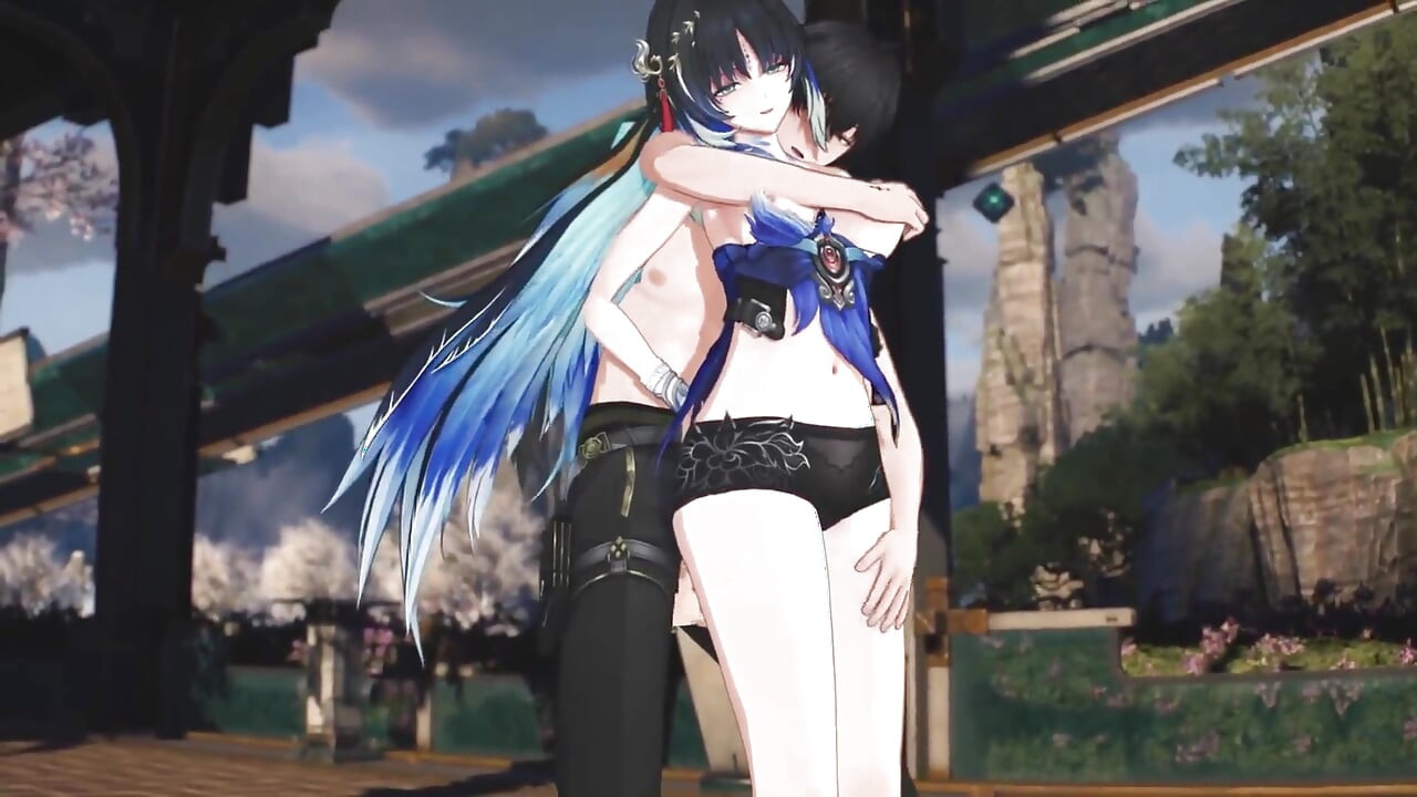 Wuthering Waves - Yangyang en Rover intieme seksscène - 3D Hentai-animatie