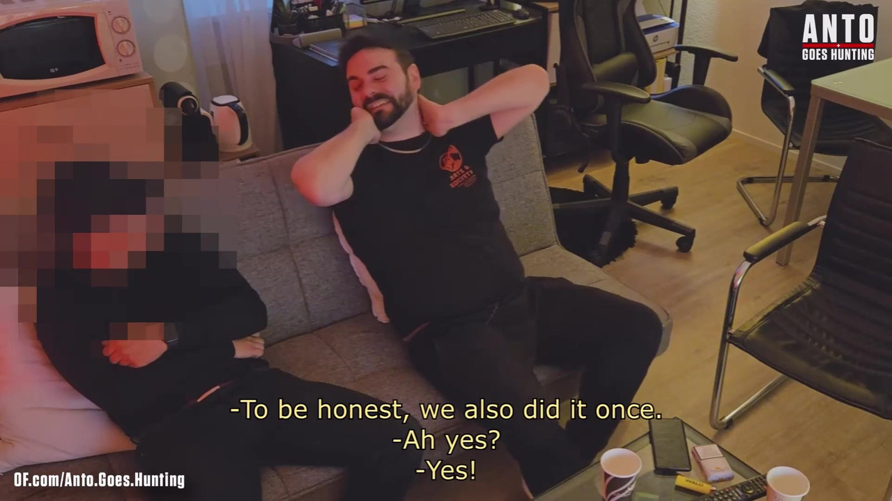 克里斯和史蒂文的首次3P当晚他们认识了对方