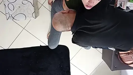 A waiting room is a good place to have sex.