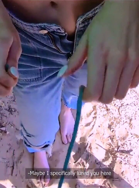 Fuck with a Strange Girl in the Beach Fitting Room - Cum in Panties and Walk - Mihanika69 and Michaelfrost