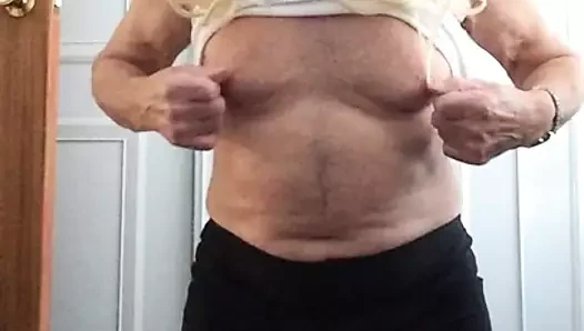 After lovely nipple play