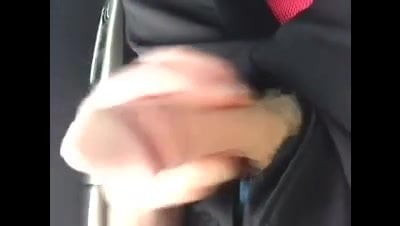 cumming off.