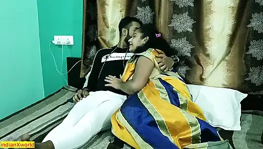 Beautiful Cute Kamwali Bhabhi Sex With Madam Husband
