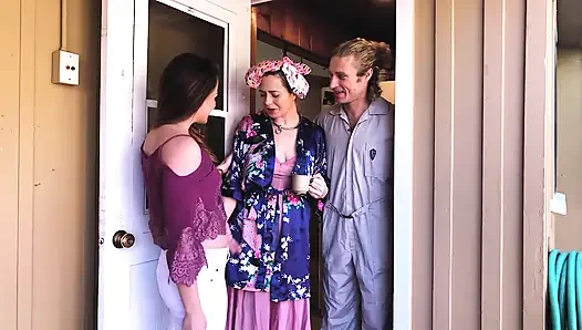 Between the Sheets with Alison Rey: Michael Vegas & Siouxsie Q | Behind the Scenes | Adult Time