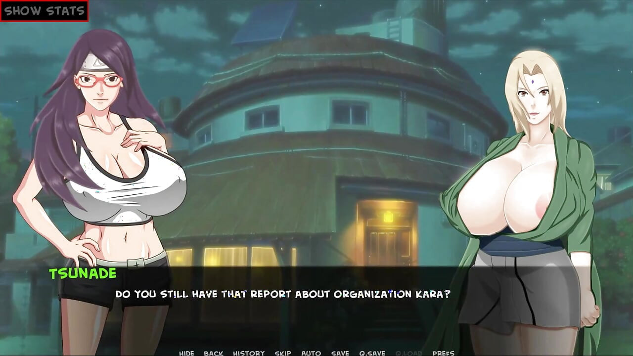 Pelatihan Sarada bagian 50 rahasia dan tsunade oleh Loveskysan69