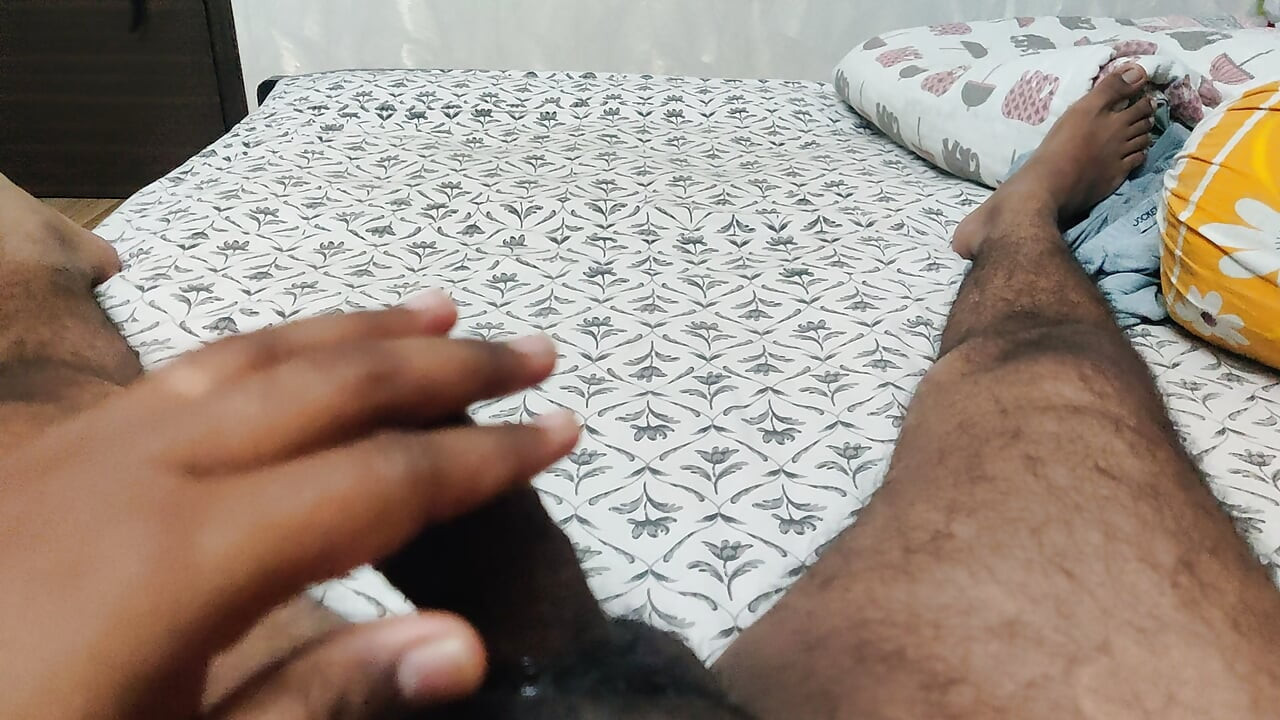 Oil massage solo jerking off