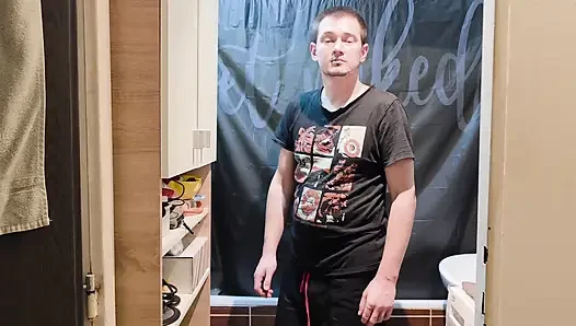 I Shave My Facial Hair and Armpits. Hot Amateur Guy Solo