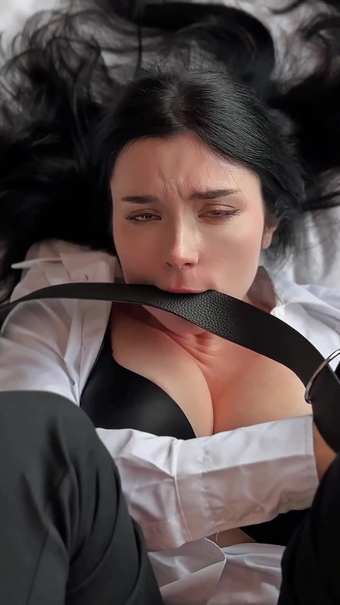 Horny Secretary Sucks and Fucks Boss's Dick till Cum in Mouth - Caught Masturbating at Workplace | Clip 2