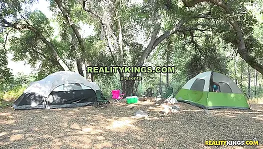 Reality Kings - Cassidy Banks Went Camping with Her BF and Another Couple They're Close with
