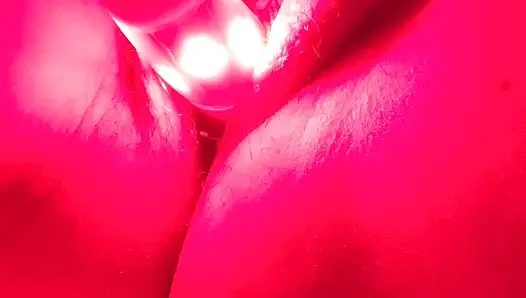 Red Light Dildo Play