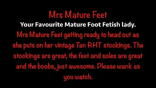 Vintage Rht Stockings Going