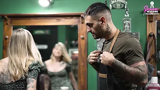 I fuck the barber because I don't have money to pay for the cut