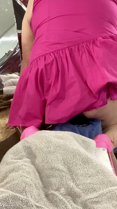 Stretching in Hot Pink!! | Clip 1