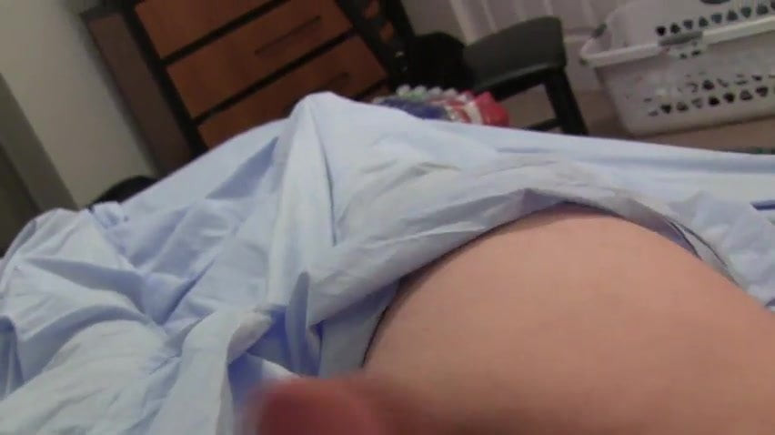 Cock Ring Play with Huge Cumshot