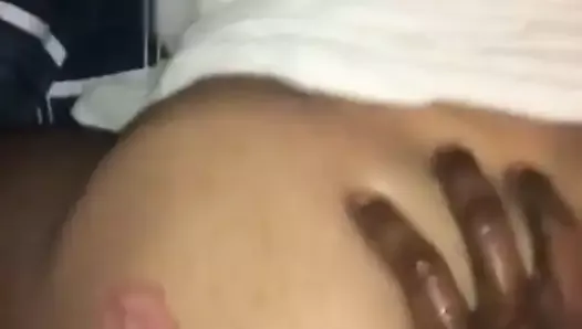 Lightskin Tranny delicious bootyhole gets fucked by BBC