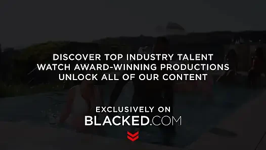 Blacked kusursuz kankalar Eve Sweet ve Kelly Collins büyük yarak için kavga ediyor, ona biniyor