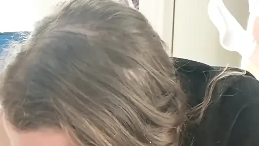 I Suck Him From Soft to 9 Inches, His Cock Is so Big!