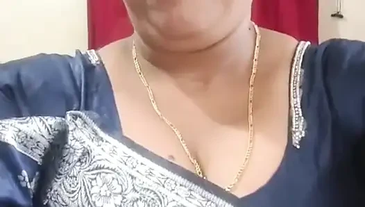 Your own aunty, shining in a saree