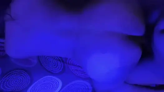 Indo slut in a nightclub