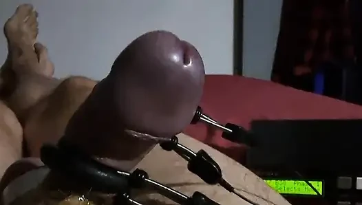 Four electrodes on et312 enchant my penis