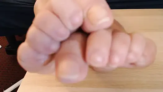 Natural No Gloss Toenails