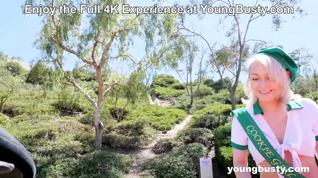 Wanna Buy Some Cookies? Ava Sinclair at YoungBusty