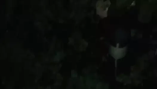 Abspritzen in der Nacht ( Cumshot at night )