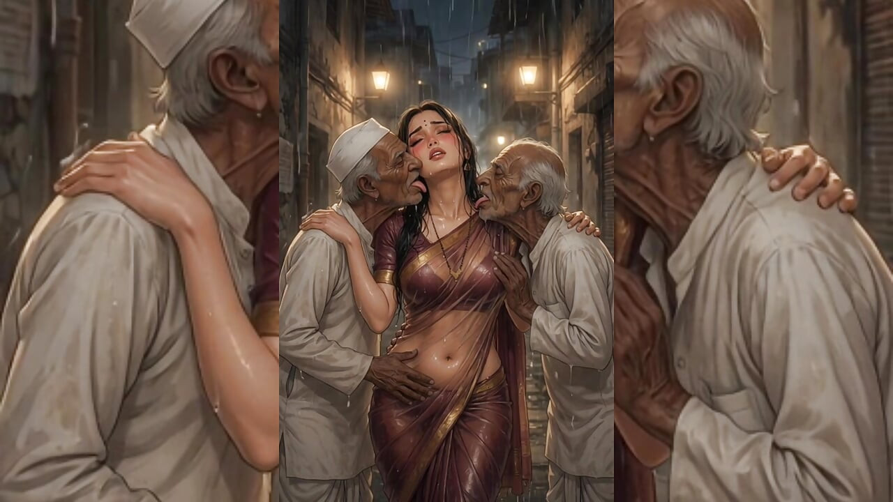Mame sexy indiene și bhabhi dominate total de bărbați musulmani murdari - grupare publică & corupție