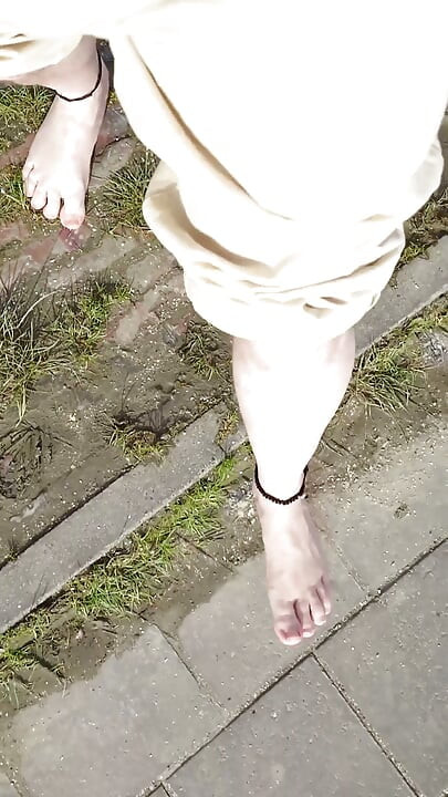 Short Test in the Mudflats on the Beach of Horumersiel