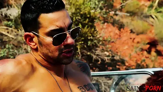 Jayme Janes Heats Up The Desert With Sex And Cum Swallowing