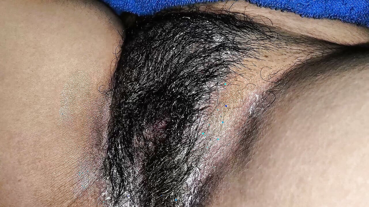 Waxing hairy vagina part 2