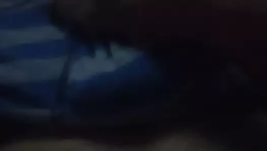 jerks off and cums in panties