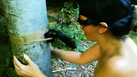 Country MILF with Big Tits Gets Fucked Like a Slut Outdoors
