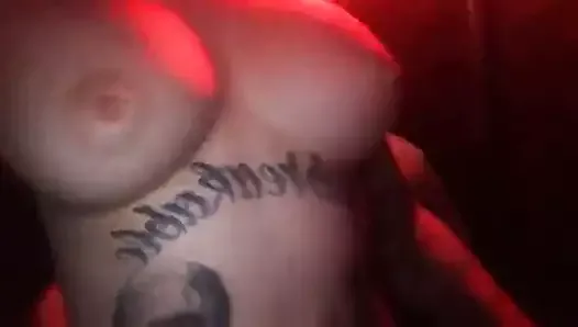 Sabrina Sawyers nude inked tattoo sexy flashing boobs