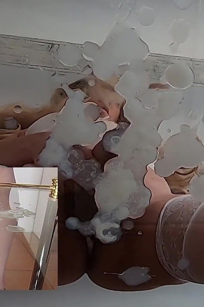 Cum Shot on a Glass