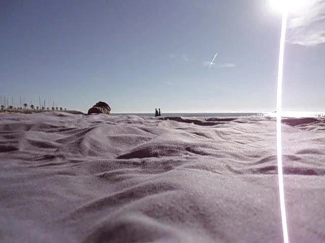 yo en la playa